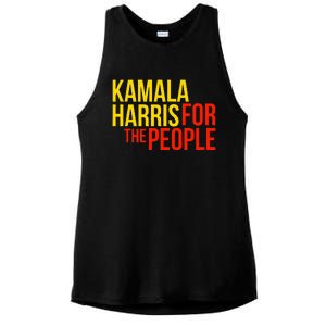 Kamala Harris For The People Kamala Ladies PosiCharge Tri-Blend Wicking Tank