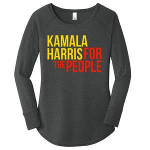 Kamala Harris For The People Kamala Women's Perfect Tri Tunic Long Sleeve Shirt