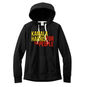 Kamala Harris For The People Kamala Women's Fleece Hoodie