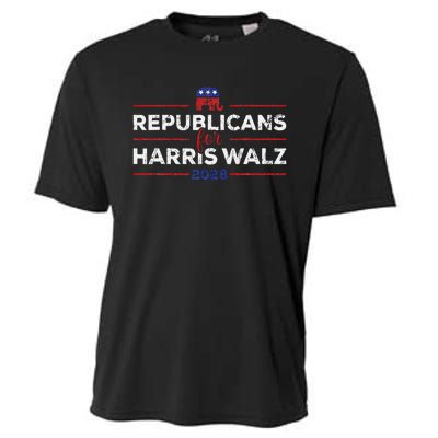 Kamala Harris For President Republicans For Harris Waltz Cooling Performance Crew T-Shirt