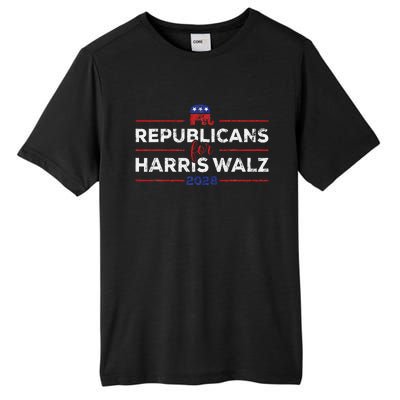 Kamala Harris For President Republicans For Harris Waltz Tall Fusion ChromaSoft Performance T-Shirt