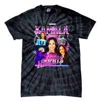 Kamala Harris For President 2024 Bootleg Rap Style Campaign Tie-Dye T-Shirt