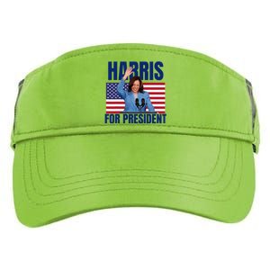 Kalama Harris For President 2024 Gift Adult Drive Performance Visor