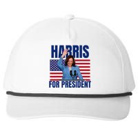 Kalama Harris For President 2024 Gift Snapback Five-Panel Rope Hat