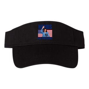 Kalama Harris For President 2024 Gift Valucap Bio-Washed Visor