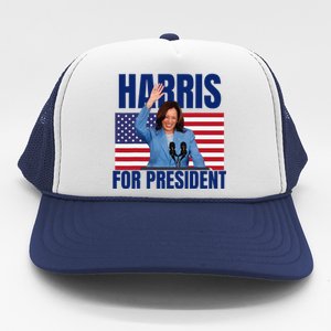 Kalama Harris For President 2024 Gift Trucker Hat