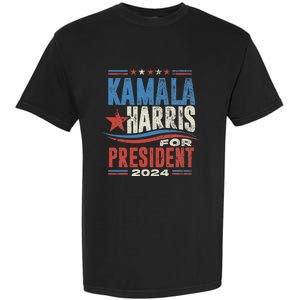 Kamala Harris For President 2024 President Campaign Garment-Dyed Heavyweight T-Shirt