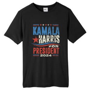 Kamala Harris For President 2024 President Campaign Tall Fusion ChromaSoft Performance T-Shirt