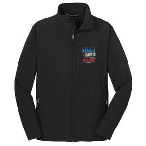 Kamala Harris For President 2024 President Campaign Core Soft Shell Jacket