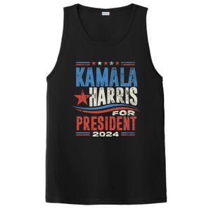 Kamala Harris For President 2024 President Campaign PosiCharge Competitor Tank