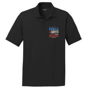 Kamala Harris For President 2024 President Campaign PosiCharge RacerMesh Polo