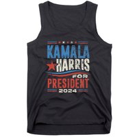 Kamala Harris For President 2024 President Campaign Tank Top