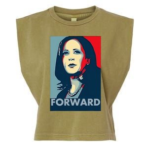 Kamala Harris Forward 2024 Garment-Dyed Women's Muscle Tee