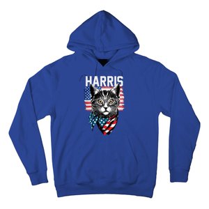 Kamala Harris For President 2024 Funny Cat Lady Hoodie