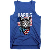 Kamala Harris For President 2024 Funny Cat Lady Tank Top