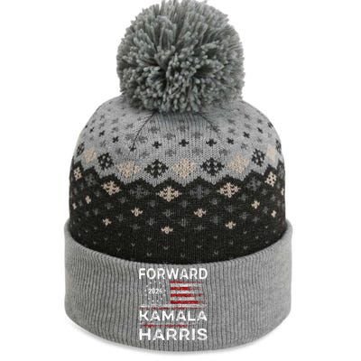 Kamala Harris Forward 2024 Presidential Election President The Baniff Cuffed Pom Beanie