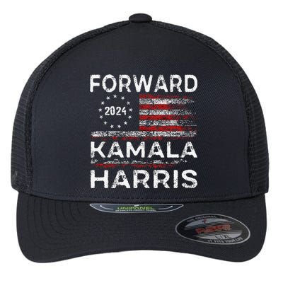 Kamala Harris Forward 2024 Presidential Election President Flexfit Unipanel Trucker Cap