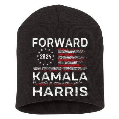 Kamala Harris Forward 2024 Presidential Election President Short Acrylic Beanie