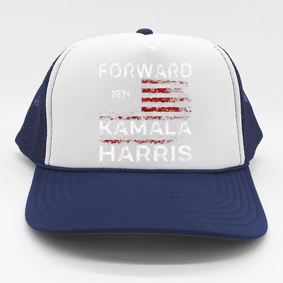 Kamala Harris Forward 2024 Presidential Election President Trucker Hat