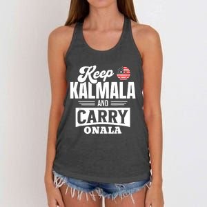 Kamala Harris For President Women's Knotted Racerback Tank