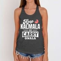 Kamala Harris For President Women's Knotted Racerback Tank