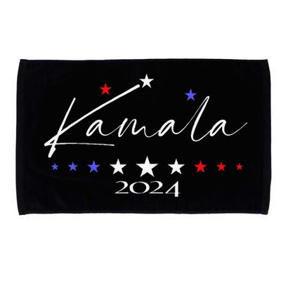 Kamala Harris For President For Our Future 2024 Us Election Microfiber Hand Towel