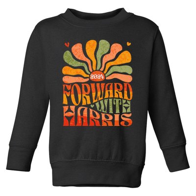 Kamala Harris Forward 2024 Presidential Election President Toddler Sweatshirt