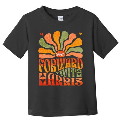 Kamala Harris Forward 2024 Presidential Election President Toddler T-Shirt