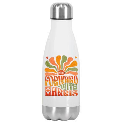 Kamala Harris Forward 2024 Presidential Election President Stainless Steel Insulated Water Bottle