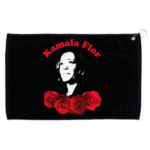 Kamala Harris For President Mexicans For Kamala Kamala Flor Grommeted Golf Towel