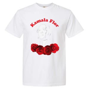 Kamala Harris For President Mexicans For Kamala Kamala Flor Garment-Dyed Heavyweight T-Shirt