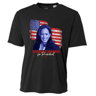 Kamala Harris For President 2024 Madam Vice President Cooling Performance Crew T-Shirt