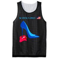 Kamala Harris For President 2024 High Heel Crushed Maga Hat Mesh Reversible Basketball Jersey Tank