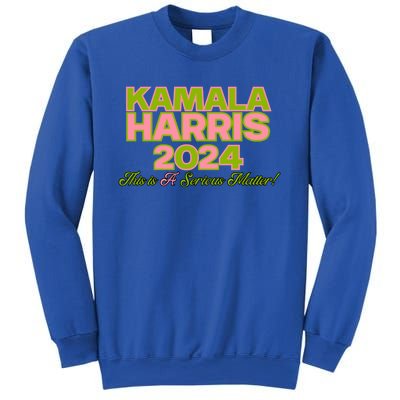 Kamala Harris For President 2024 Green Democratic Gift Sweatshirt