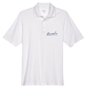 Kamala Harris For President 2024 Kamala Signature Men's Origin Performance Pique Polo