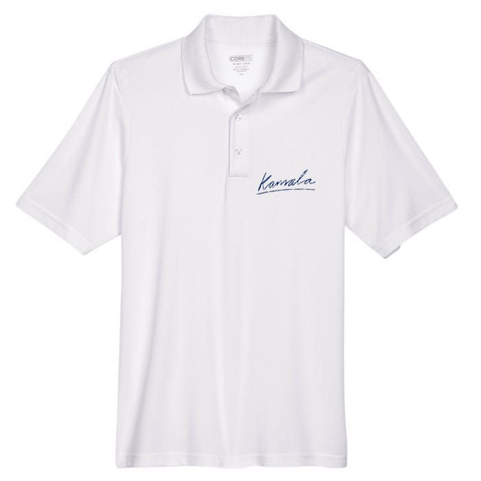 Kamala Harris For President 2024 Kamala Signature Men's Origin Performance Pique Polo