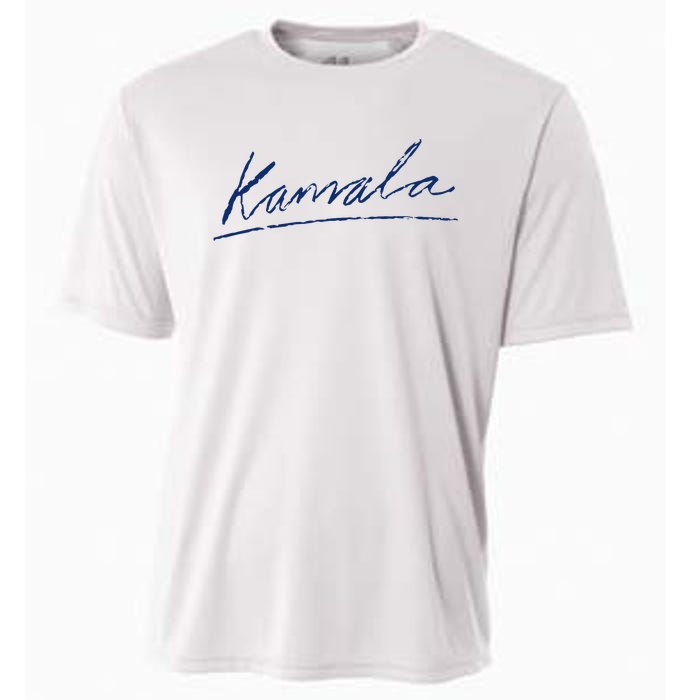 Kamala Harris For President 2024 Kamala Signature Cooling Performance Crew T-Shirt