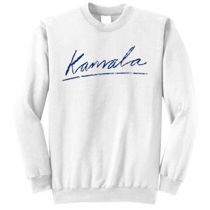 Kamala Harris For President 2024 Kamala Signature Sweatshirt