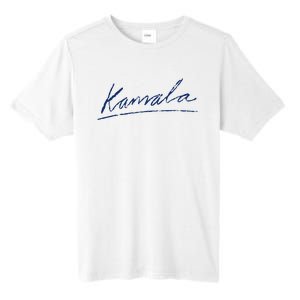 Kamala Harris For President 2024 Kamala Signature Tall Fusion ChromaSoft Performance T-Shirt