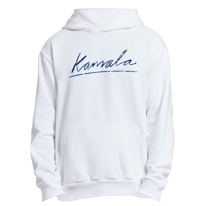 Kamala Harris For President 2024 Kamala Signature Urban Pullover Hoodie