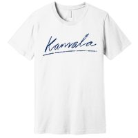 Kamala Harris For President 2024 Kamala Signature Premium T-Shirt