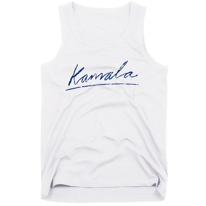 Kamala Harris For President 2024 Kamala Signature Tank Top