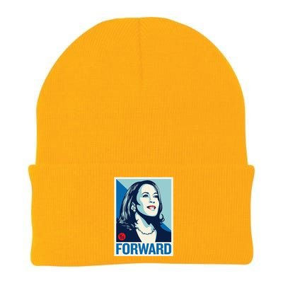 Kamala Harris Forward 2024 Presidential Election President Gift Knit Cap Winter Beanie