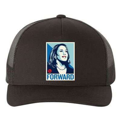 Kamala Harris Forward 2024 Presidential Election President Gift Yupoong Adult 5-Panel Trucker Hat