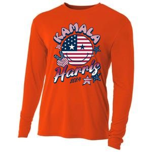 Kamala Harris For President 2024 Gift Cooling Performance Long Sleeve Crew