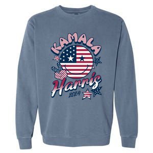 Kamala Harris For President 2024 Gift Garment-Dyed Sweatshirt