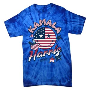 Kamala Harris For President 2024 Gift Tie-Dye T-Shirt