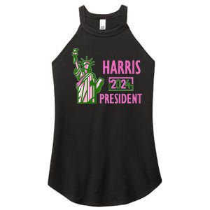 Kamala Harris For President 2024 Women's Perfect Tri Rocker Tank