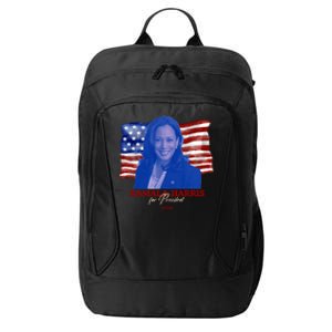 Kamala Harris For President Usa 2024 Madam City Backpack