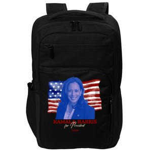 Kamala Harris For President Usa 2024 Madam Impact Tech Backpack